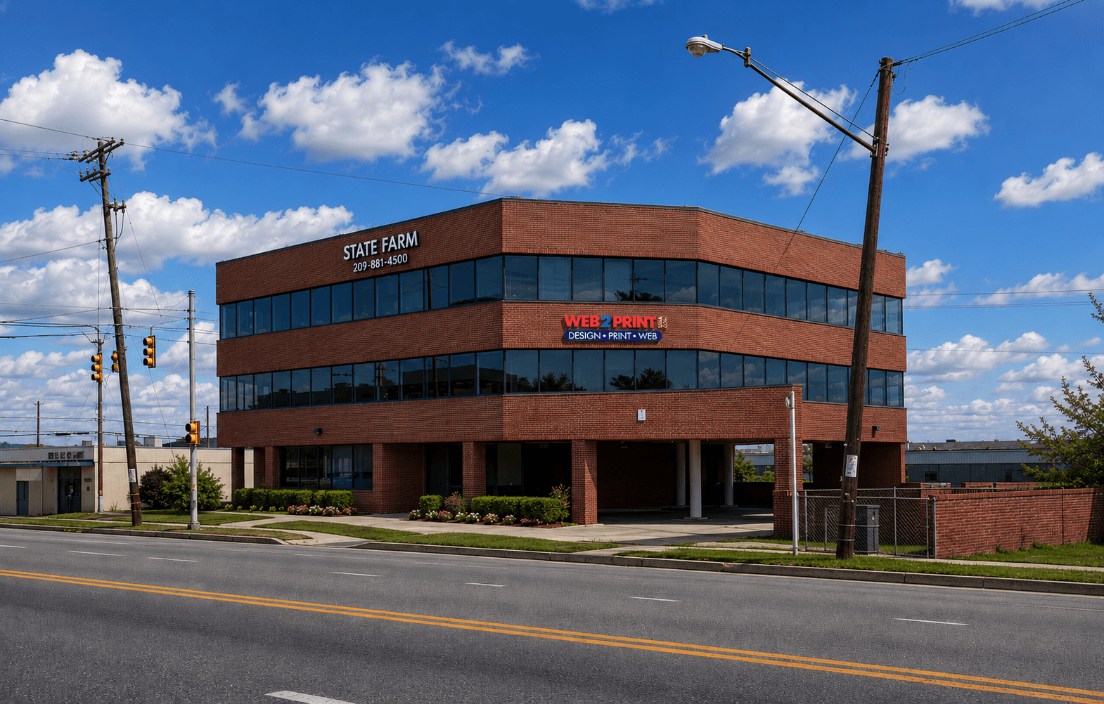 The original Web2Print USA building in Beltsville, Maryland