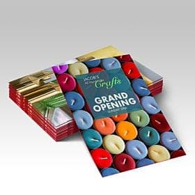 32PT Uncoated Painted EDGE Announcement Cards