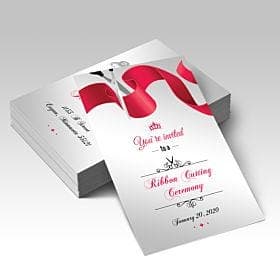 16PT Silk Laminated Announcement Cards