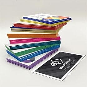 Painted Edge Cards