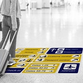 20mil Aluminum Floor Graphics (Textured Surface)