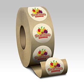 Eggshell Felt Roll Label
