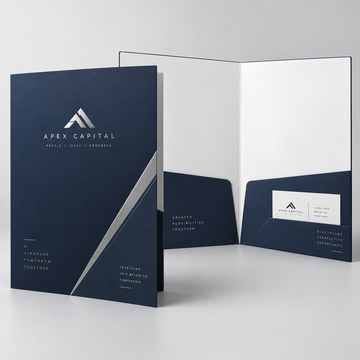 5.25x10.5 Presentation Folder