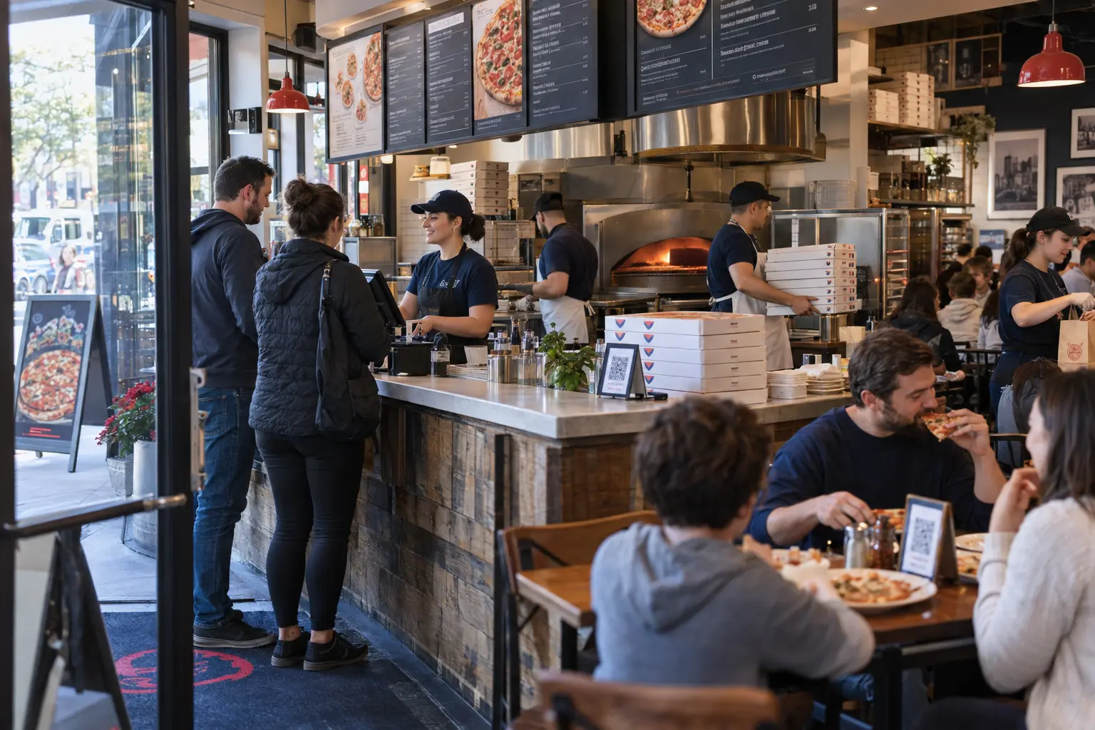 Food & Restaurants printing and branded materials