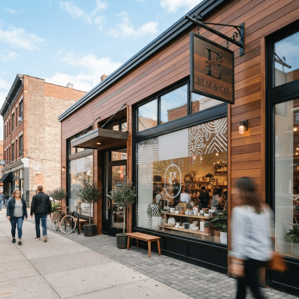 Storefront makeover